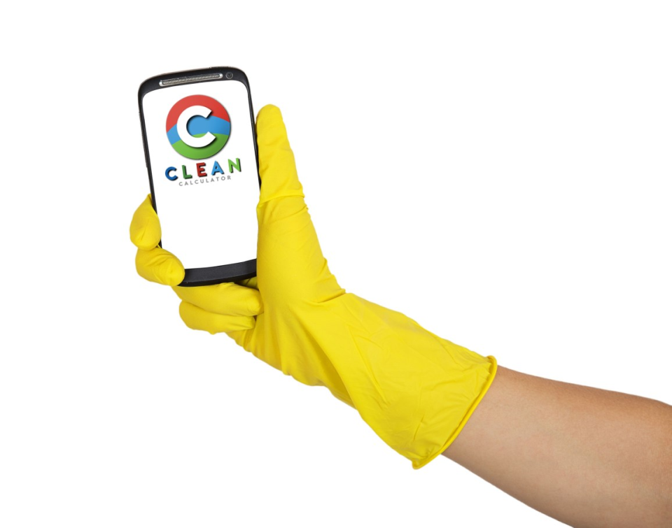 screenshot of Clean Calculator